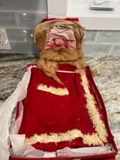 Antique Santa Claus Costume Hand Made picture