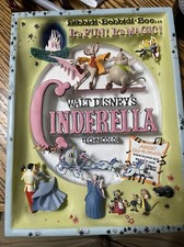 DEFECTIVE WALT DISNEYS Cinderella Sculpted 3D Original Movie Poster Coll G3D picture