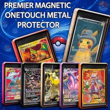 ✔️Magnetic Trading Card Case One Touch Fit 35PT 130PT Ultra Pro slab display USA picture