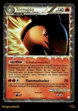 Tornupto Heart Gold & Soul Silver 110/123 Ultra Rare German PL picture