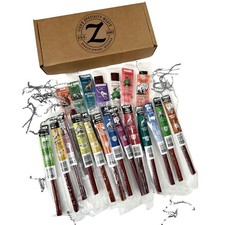 Buffalo Bob's Exotic Jerky Gift Box  Staff Favorite 20 Piece Assortment Allig... picture