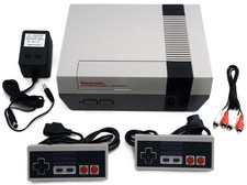 ORIGINAL Nintendo Entertainment System Video Game Bundle Set Kit NES Console OG picture