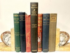 Antique Decorative Book Lot 7 First Edition Books Illust'd Gilt Decor 1883-1933 picture