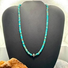 Sterling Silver Turquoise and Navajo Pearl Beads 17