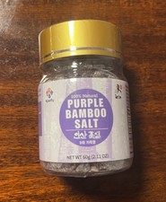 Korean Traditional Bamboo Salt Ultimate purple 9X(9Times Roasted)-Granule 60g picture