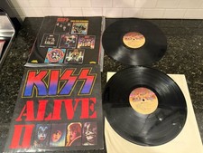Vintage Kiss-Kiss Alive II Vinyl 2LPs 1977 Casablanca picture