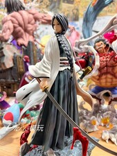 H34CM 1/6 Unohana Retsu Statue GK Figure Painted Model Collectibles W/Bust Gift picture