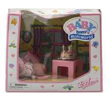 Zapf Creation Baby Born Miniworld Birthday Party Miniature Set - **LOOSE DOLL** picture