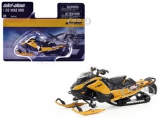 SKI-DOO MXZ XRS 20TH ANNIVESARY SNOWMOBILE YELLOW 1/32 BY BRP MODELS 60042 picture