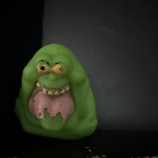 Vintage 1986 The Real Ghostbusters Spitballs Slimer Toy Figure Entertech picture