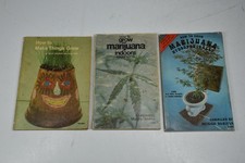 Vintage Growing Marijuana Indoors Hydroponics Retro Book Lot Pot MJ DIY Garden picture