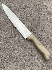 Armstrong Forge 8” Chef Knife Stainless Steel Japan Wood Handle Copper Rivets picture