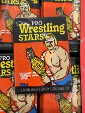 Topps 1985 WWF PRO WRESTLING STARS Wax Pack Factory Sealed Hulk Hogan picture