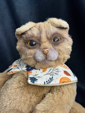 OOAK Handmade Artist Cat Plush 11