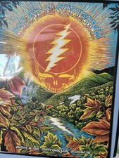 Dead & Company 8/18/21 Bristow VA Poster Nathaniel Deas #558/750 Grateful Dead picture