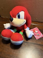 RARE 2006 Sonic X GE Knuckles The Echidna Plush Toy WITH TAG picture