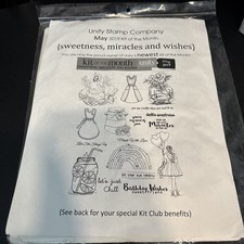 unity stamp company, May 2019 Sweetness, Miracles & Wishes picture