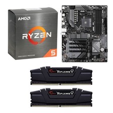 🔥AMD Ryzen 5 5500-Gigabyte B550 Eagle WiFi6-G.Skill Ripjaws V 16GB DDR4 BUNDLE picture