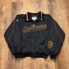 Vintage Majestic San Francisco Giants Dugout Jacket Mens XL Lined Full Zip MLB picture