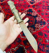 Wonderful Unique Ancient Roman Wonderful Bronze Excellent Knife picture