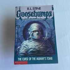 Goosebumps The Curse of the Mummy’s Tomb, Un-numbered 1993 Apple 1st Ed 1st Prt picture
