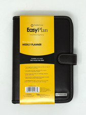 FranklinCovey EasyPlan Classic Weekly Planner Wire-Bound Binder Faux Leather New picture