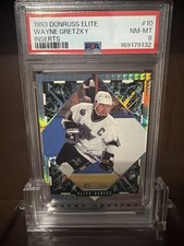 Wayne Gretzky 764 /10000 1993-94 Donruss Elite Insert #10 PSA 8 NMMT picture
