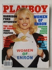 PLAYBOY MAGAZINE AUGUST 2002 WOMEN OF ENRON EXCELLENT COND picture