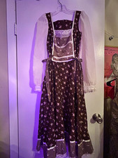 GUNNE SAX Floral Lace Trim Dirndl Dress picture