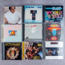 9 CD Lot KLF Allman Brothers Boston Heart Monkees JJ Cale James Taylor BTO picture