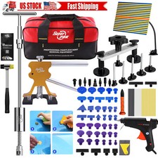 PDR Car Body Dent Puller Bridge Lifter 97PC Paintless Hail Remover Repair Kit US picture