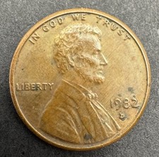 1982 D One-Sided LINCOLN PENNY “Uniface Coin Error” picture