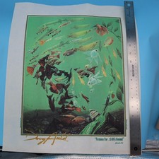 *RARE* Vintage Andy Warhol 18x15 Felt Type Large Doug Auld Art SERIGRAPHIA 1992 picture