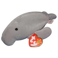 Ty Beanie Baby Manny - MWMT (Manatee 1995) -  (SP) picture