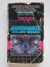 1984 NEUROMANCER 1ST EDITION 2ND PRINT PAPERBACK WILLIAM GIBSON ACE SCI FI BOOK picture
