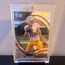 2020 Panini Select Field Level Disco Prizm Justin Herbert RC #344 Chargers picture