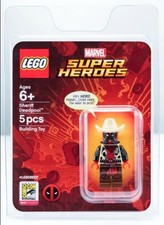 LEGO Marvel Super Heroes Sheriff Deadpool Minifigure SDCC Blister Exclusive picture