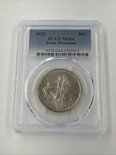 1925 50c PCGS MS64 Stone Mountain picture