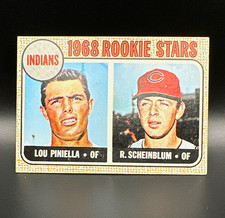 Topps 1968 Rookie Stars Lou Piniella/Richie Scheinblum #16 Indians RC picture