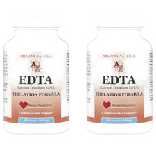 Arizona Natural Products EDTA 100 Caps Each (Pack of 2) picture