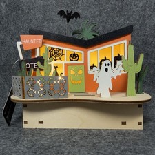 World Market Laser-Cut LED Halloween Haunted Hotel Spooky MCM 2022 Southwest picture