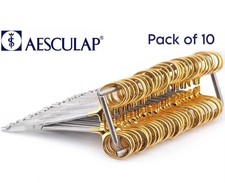 10X AESCULAP BM128R Durogrip Hegar Olson Pin Wire Cuter Needle Holder Scissor picture