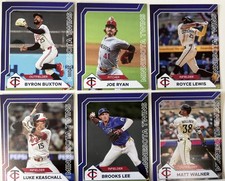 2025 Youth 1st Alliance Minnesota Twins - 4x5 Rare Oddball Set of 6 Cards picture