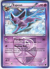 Espeon 48/116 Uncommon Plasma Freeze Pokemon Heavily Played picture
