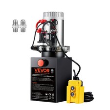 VEVOR 8 Quart Hydraulic Power Unit Double Acting Dump Trailer Pump picture