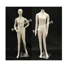 Adult Female Flexible Full Body Mannequin Form with Removable Head and Arms picture