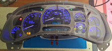 ✅ 03-06 Silverado Sierra Tahoe Yukon Speedometer Instrument Cluster Denali Blue picture