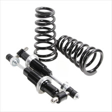 Black Front Coil Over Shock w/500LB Spring for GM A F X G Body SBC Small Block picture