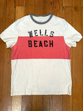 J.Crew Men's Wells Beach Graphic Colorblock Tee - M picture