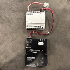 Lutron HOMEWORKS QS HQP6-2 Processor w/ QSPS-DH-1-60 power supply - USED WORKING picture